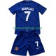 Camisola Manchester United Cristiano Ronaldo 7 2009 Retro Criança Equipamento Terceiro 2008 Manga Curta